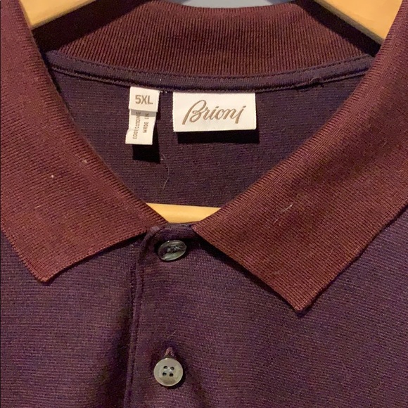 Brioni Polo Shirt  Cotton Polo - Picture 2 of 7